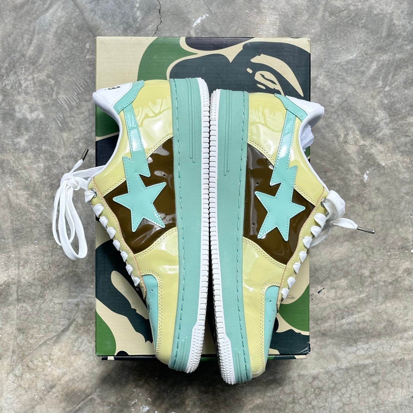 Bape Sta Nostalgic Yellow/Green