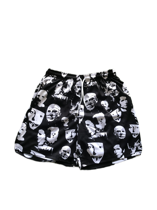 Black & White Face’s Mesh Short