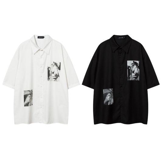 Spike Head Button Up