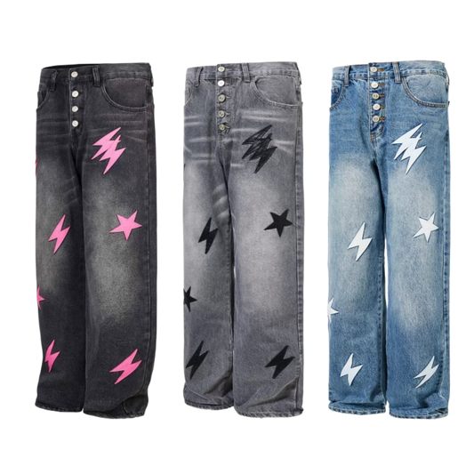 Lightning Stars Denim