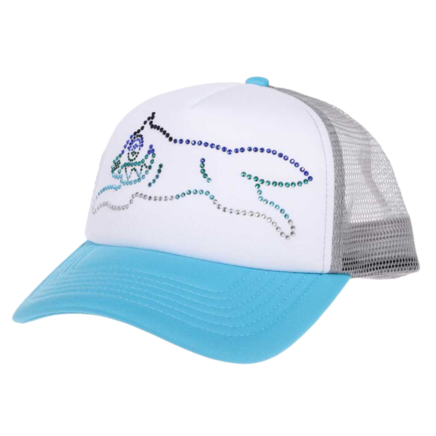 ICECREAM Crystal Running Dog Trucker ‘Blue’