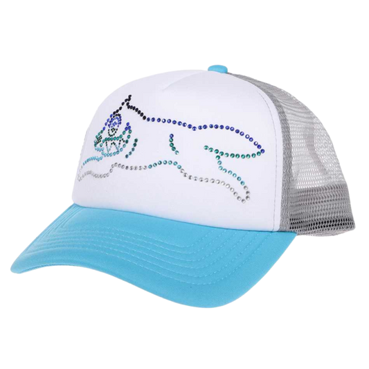 ICECREAM Crystal Running Dog Trucker ‘Blue’