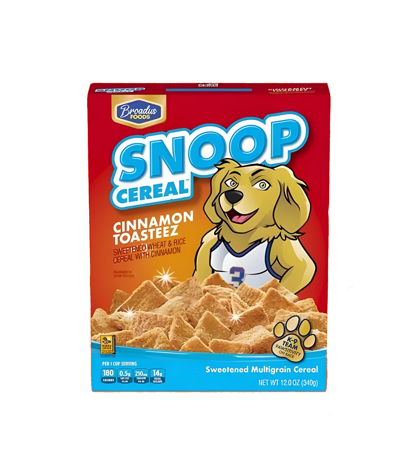 Snoop Cereal Cinnamon Toasteez