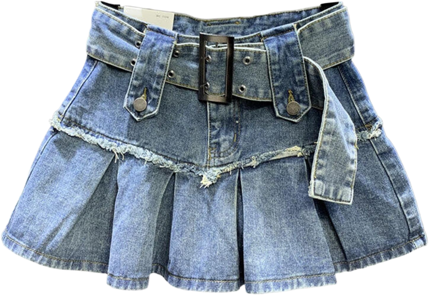 Retro Short Denim Skirt