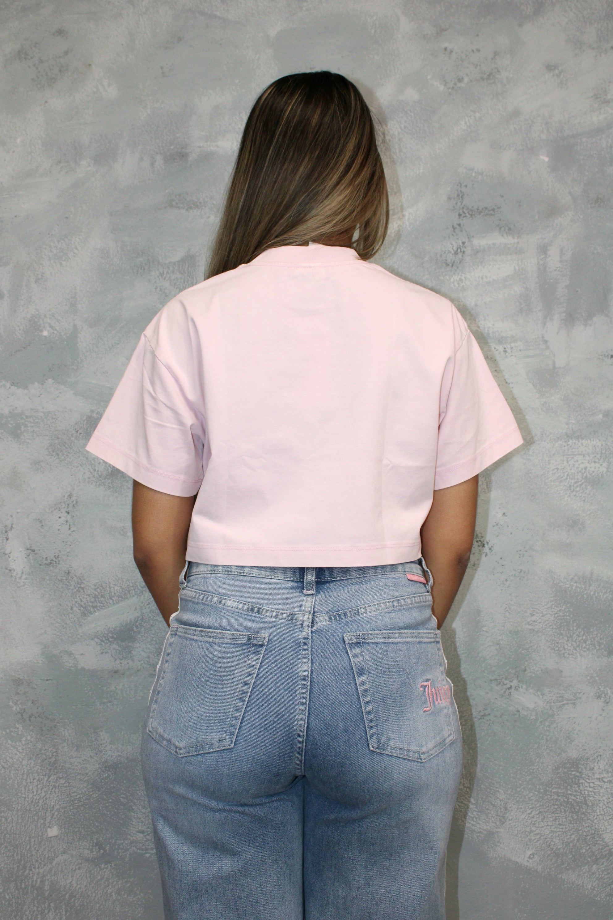 Sto Soft Pink Rolling Door