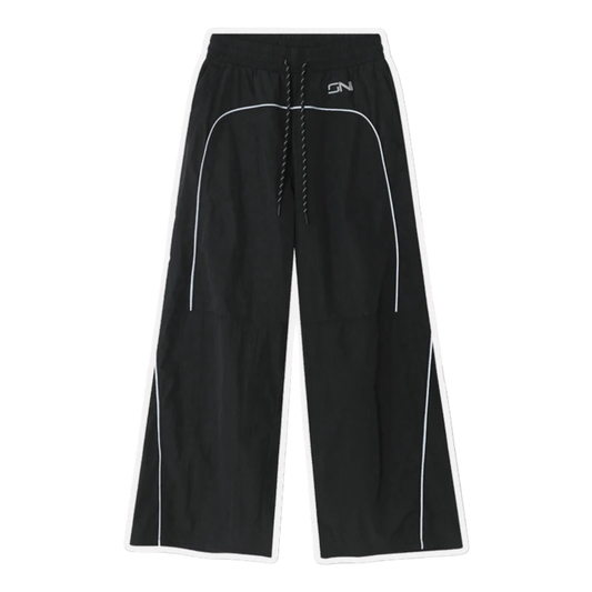 Black Nylon Baggy, Jogger