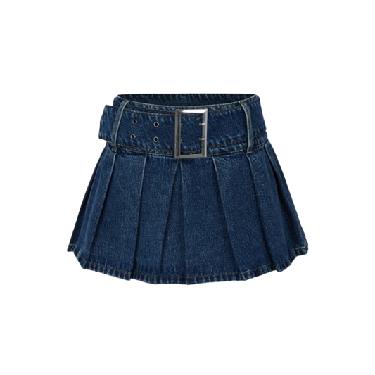 Navy Short Skirt