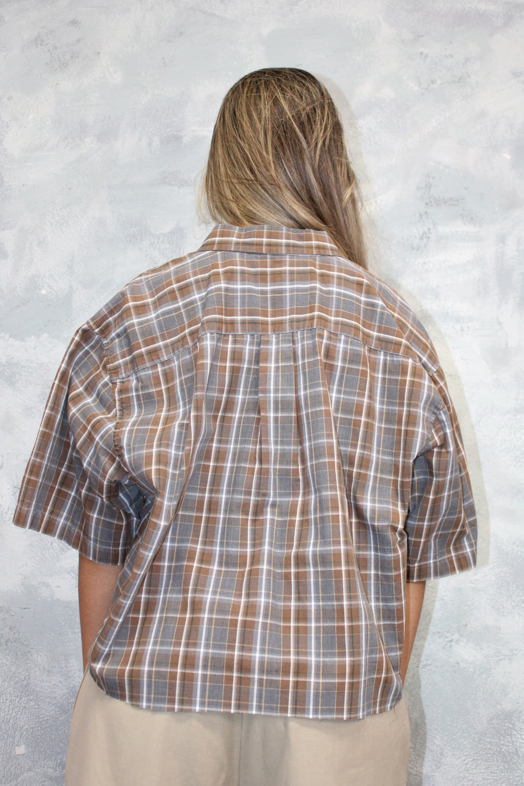 Plaid Drop Overshirt