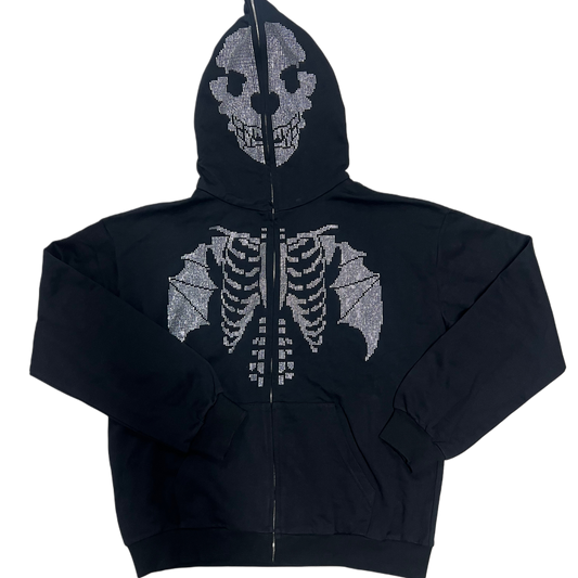 Skull Zip Up