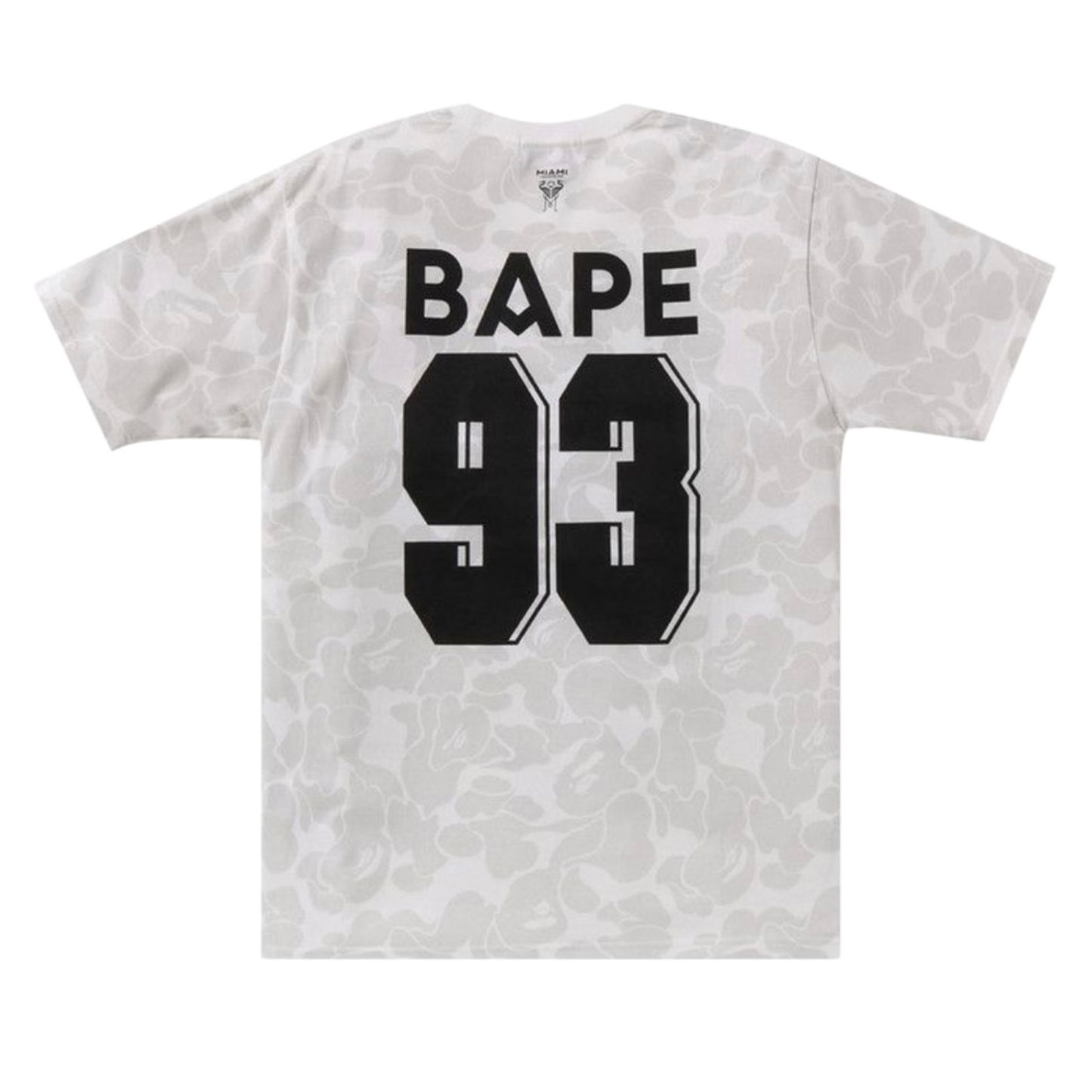 Bape x Inter Miami CF Camo Tee “White”