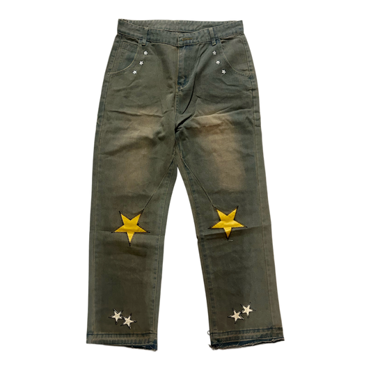 Yellow Stars Jean