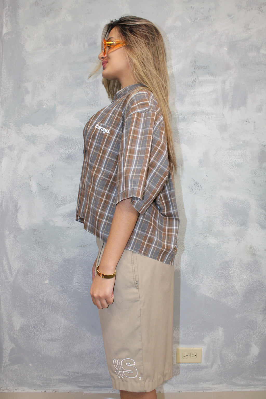 Plaid Drop Overshirt