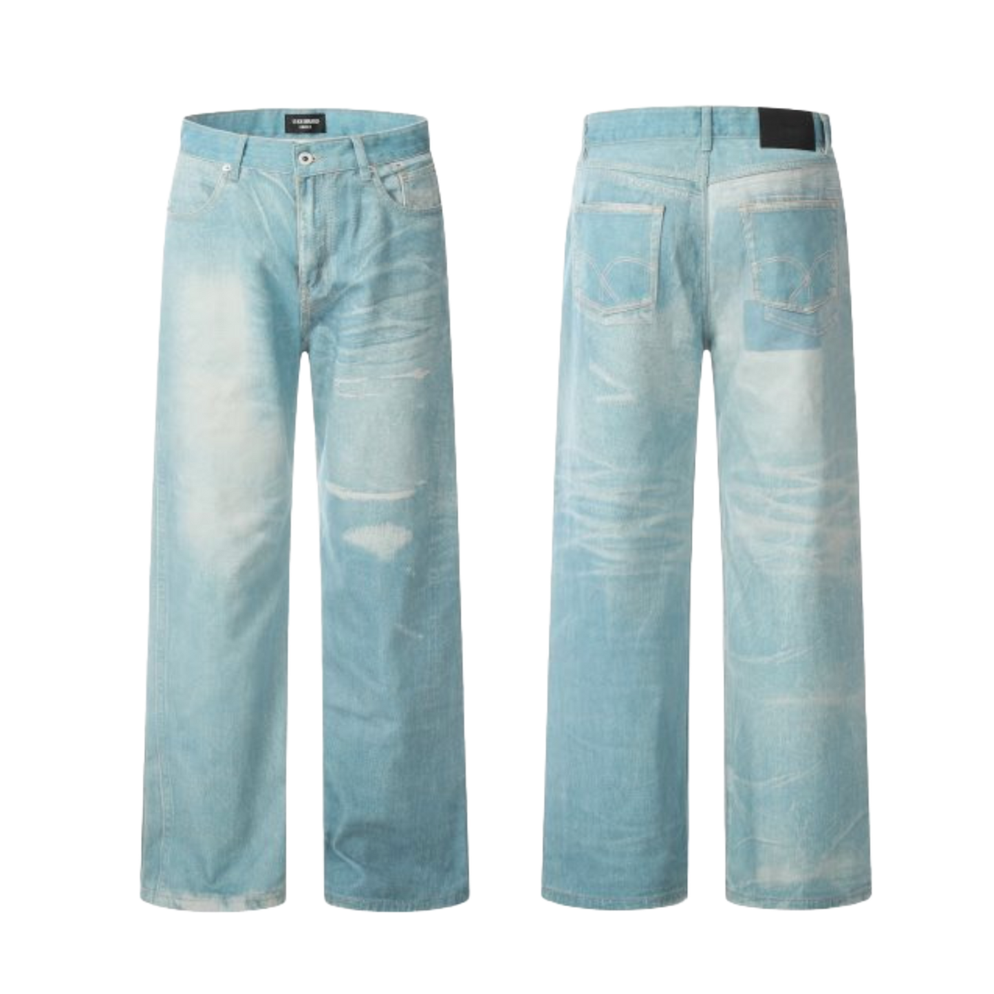 Light Blue Straight Jean, 11kn