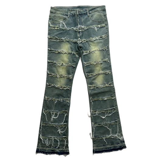 Distressed Lines Jean