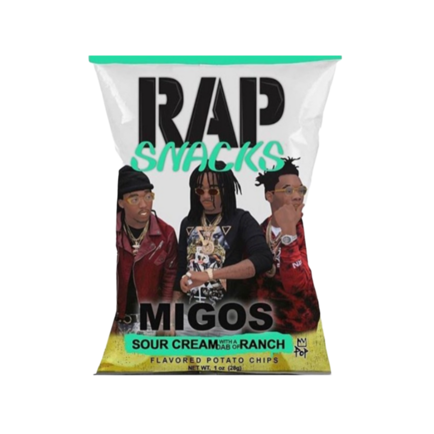 Rap Snacks Migos (Sour Cream and Ranch)