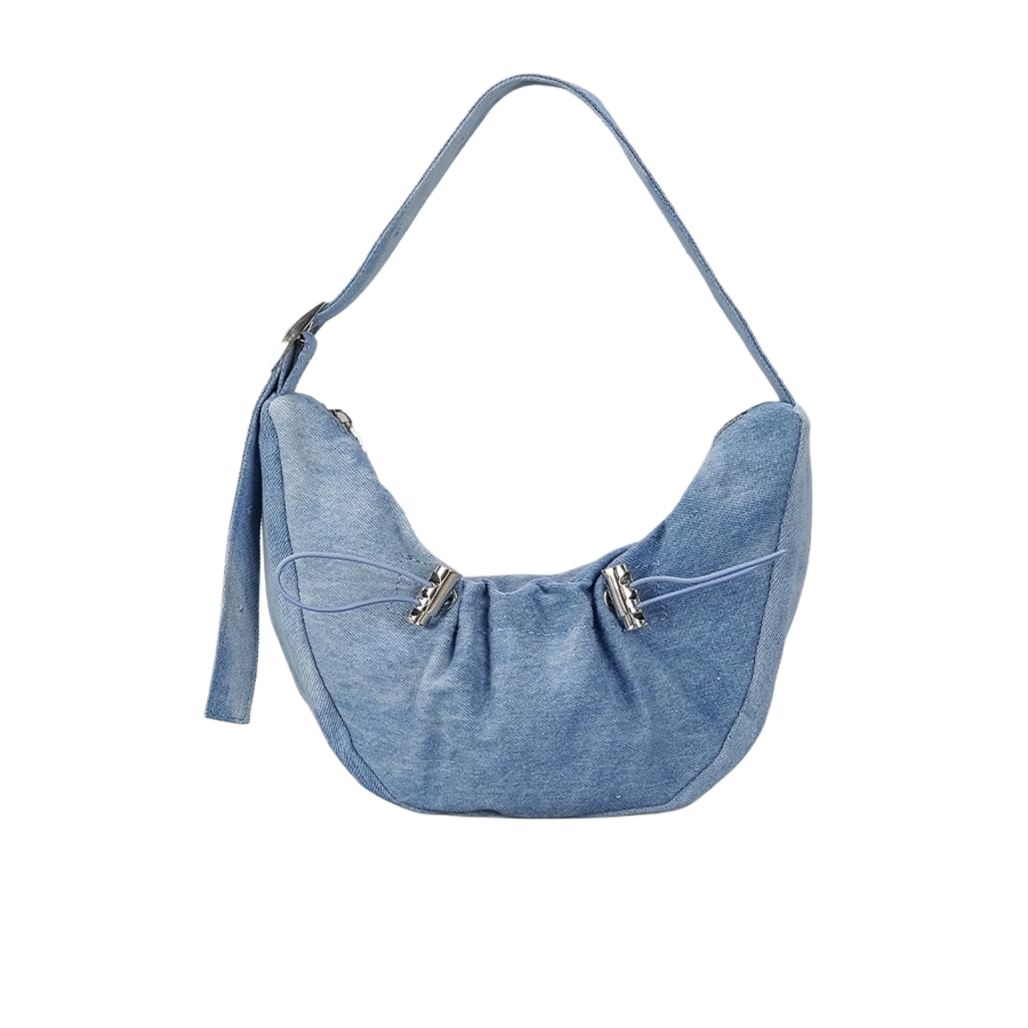 Basic Denim Shoulder Bag