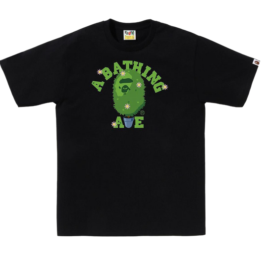 Bape A Bathing Ape Plants Black Tee