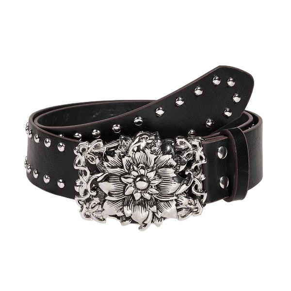 Flower Buckle Belt