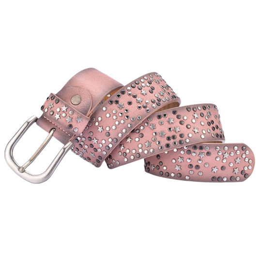 Stars Belt Pink