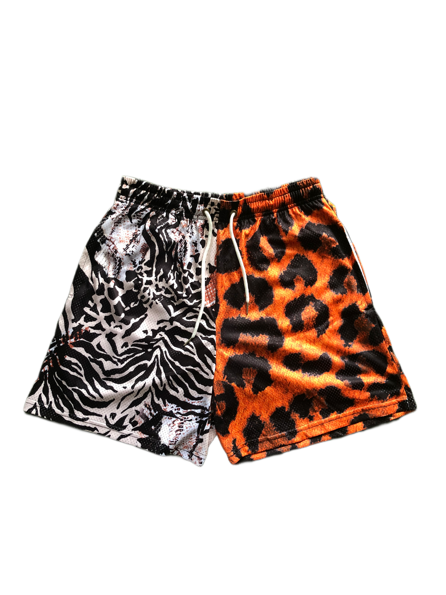 Zebra & Tiger Mesh Short