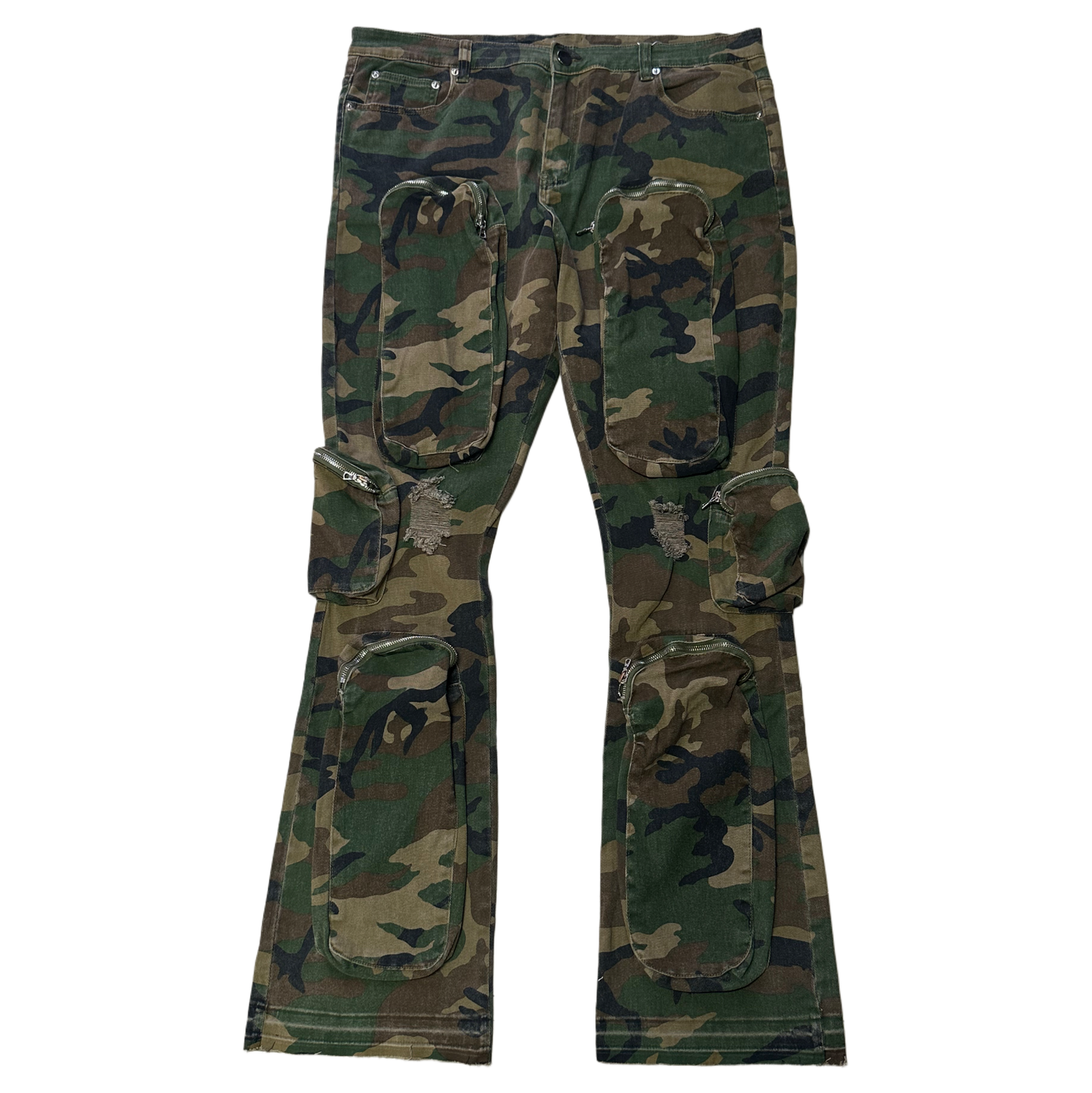 Camo Zipped Cargo