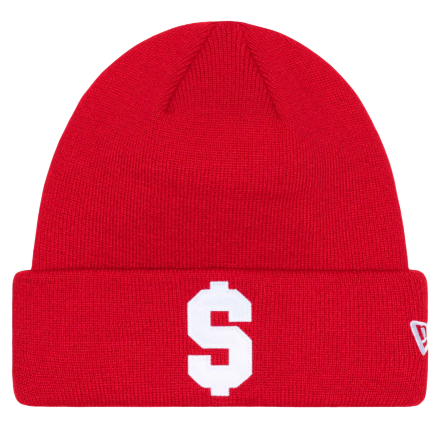 New Era $ Beanie Red