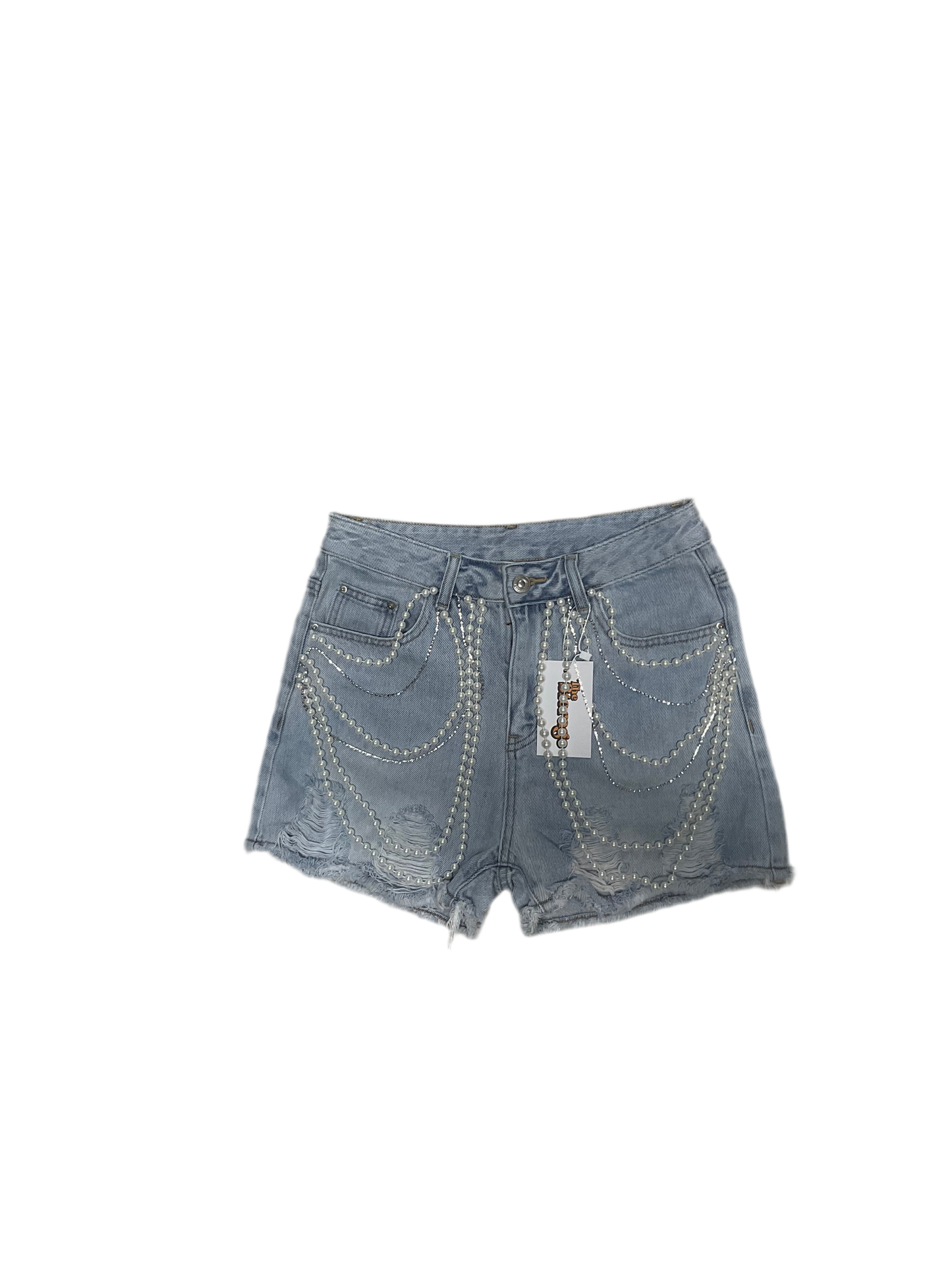 Denim Pearl Short