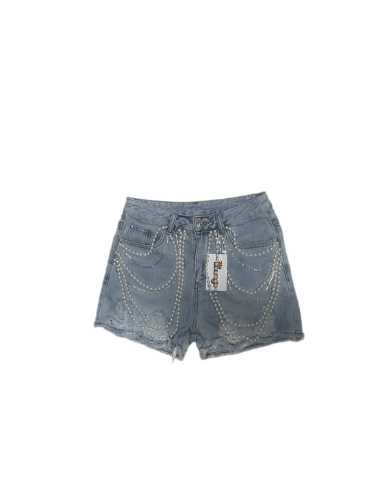 Denim Pearl Short