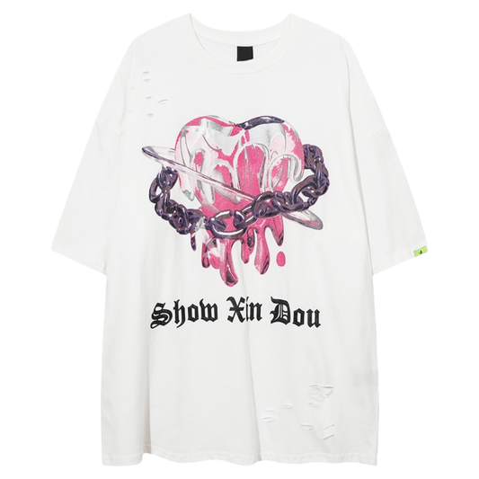 Heart In Chain Tee