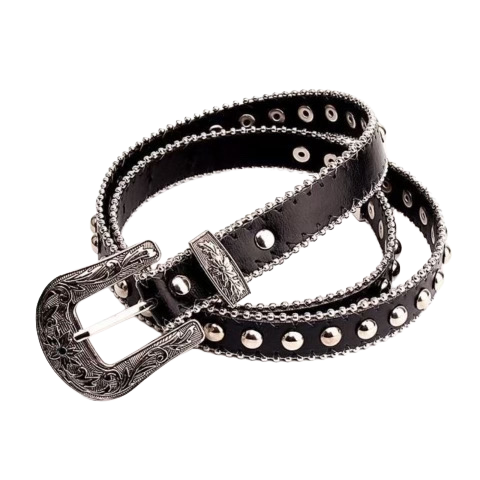 Silver Dots Belt