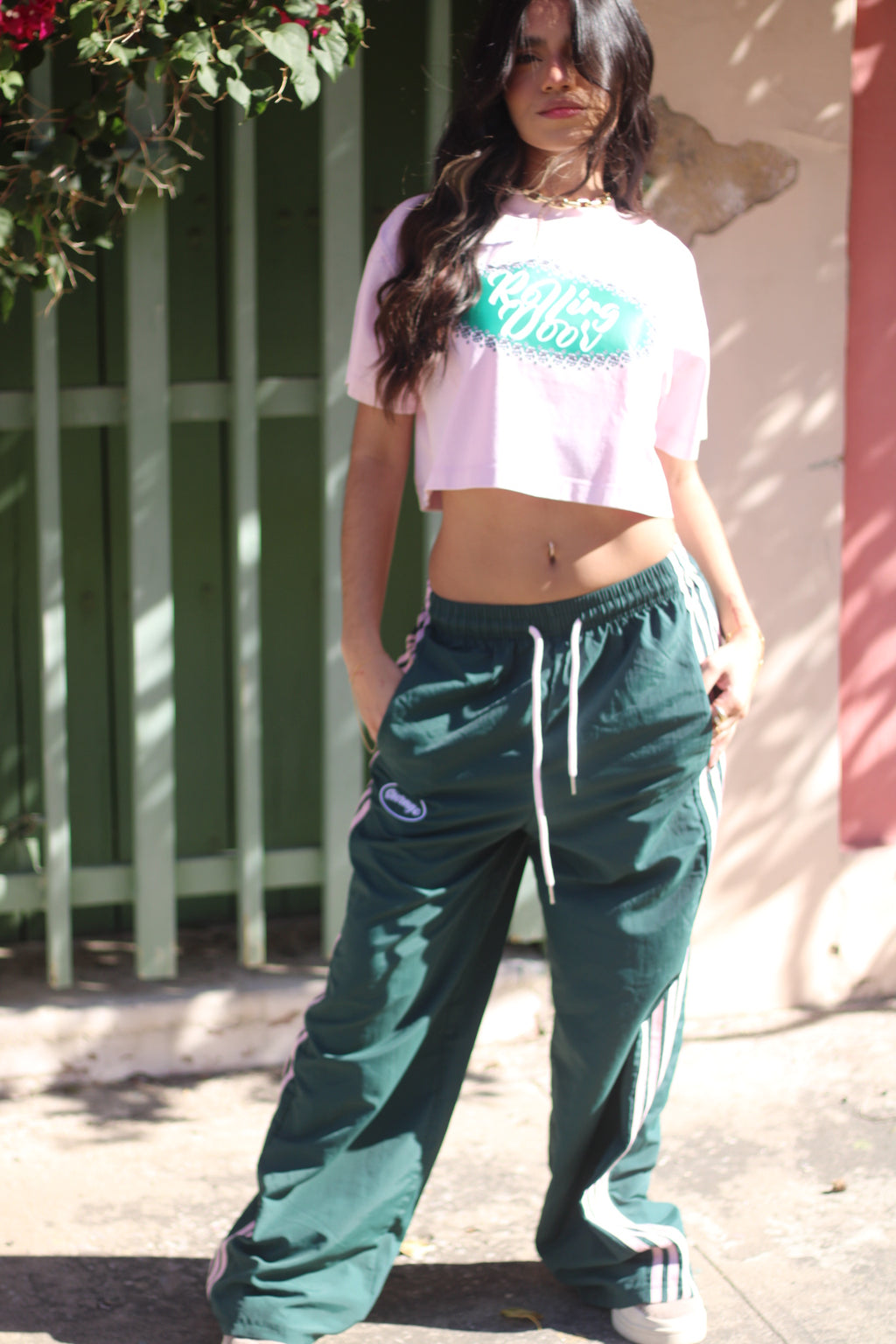 Retro Track - Green Stripes Edition