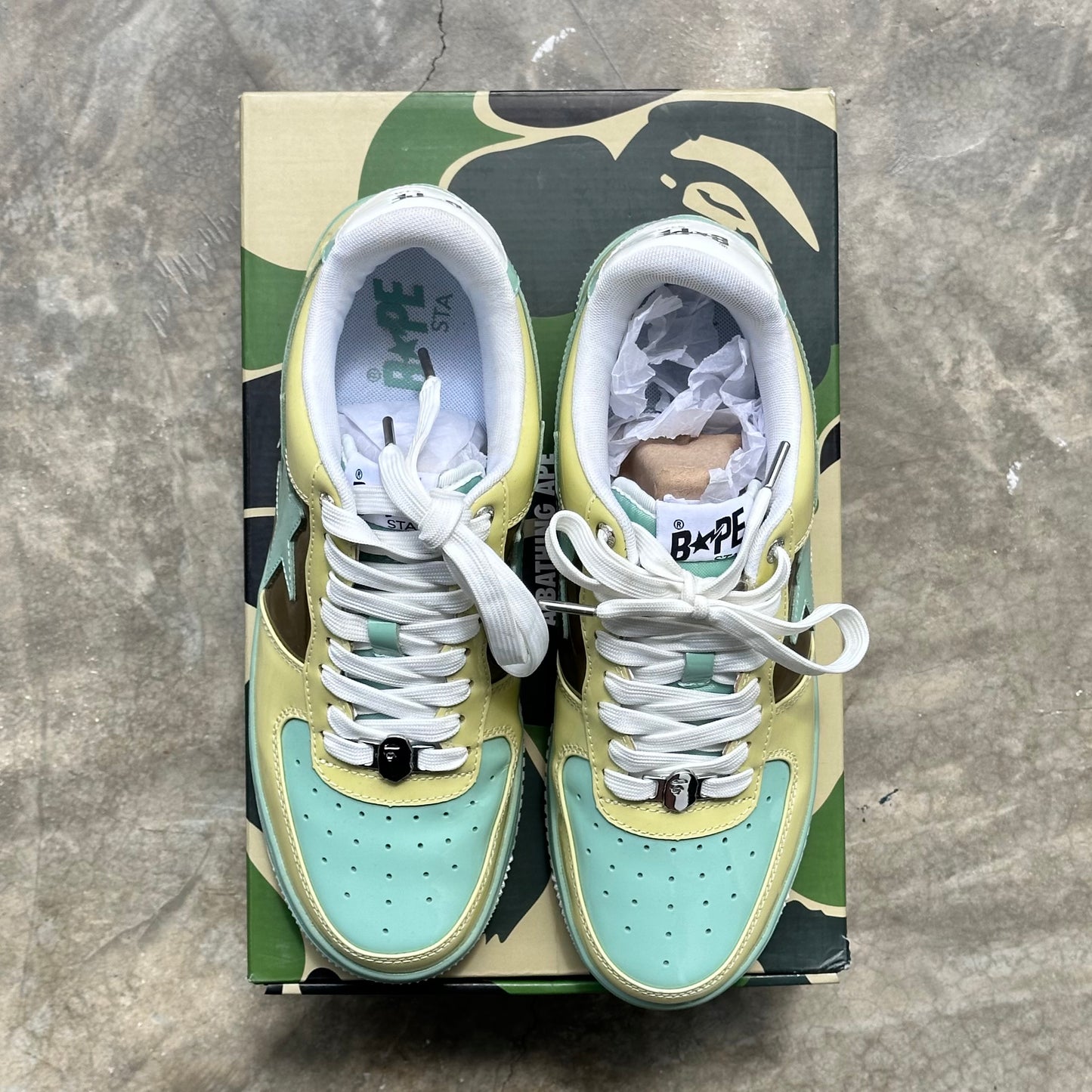 Bape Sta Nostalgic Yellow/Green