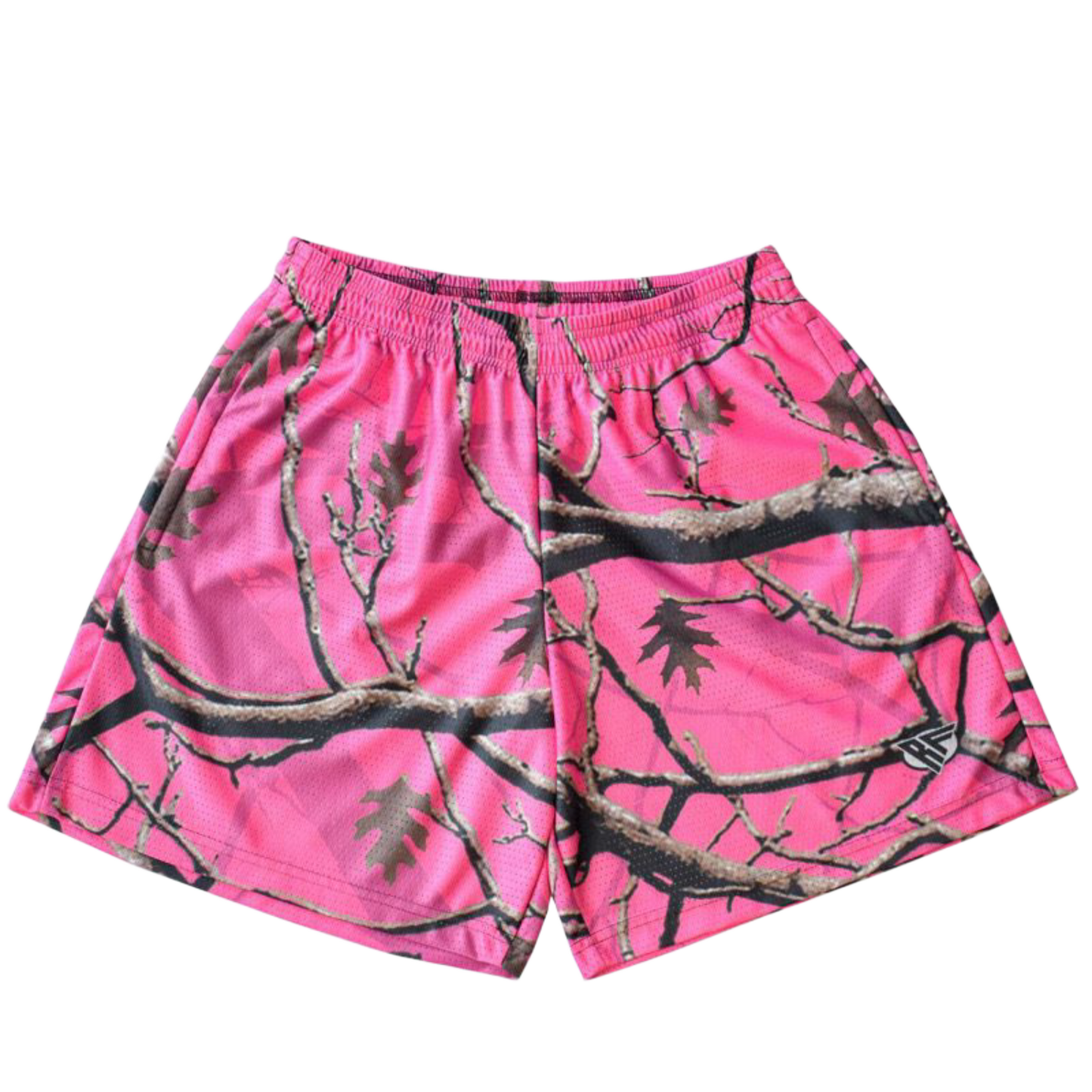 Forest Pink Mesh Short