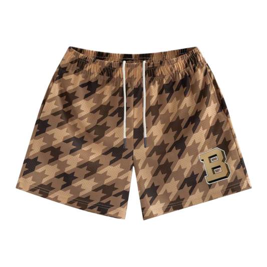 “B” Stars Mesh Short