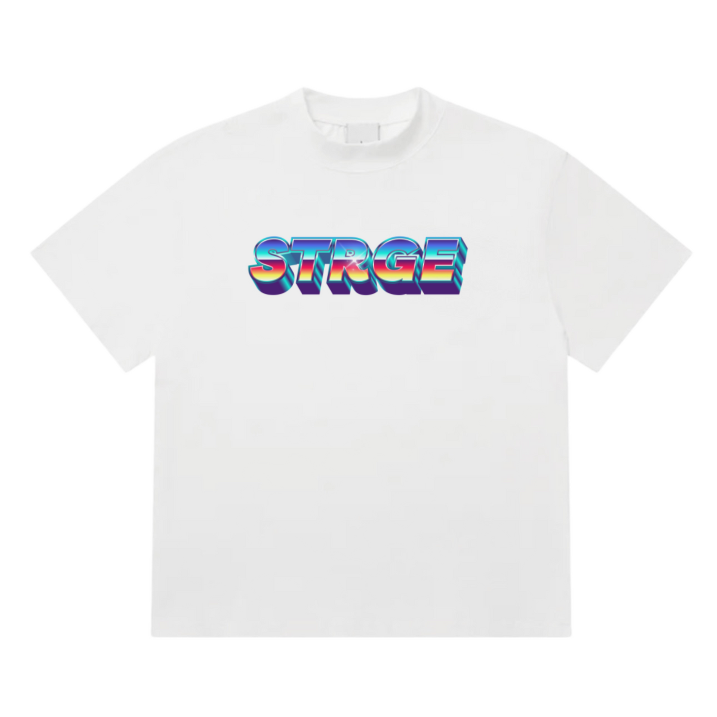 STRGE Chrome Tee (White)