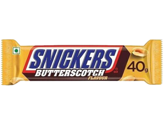 Snickers Butterscotch Flavor