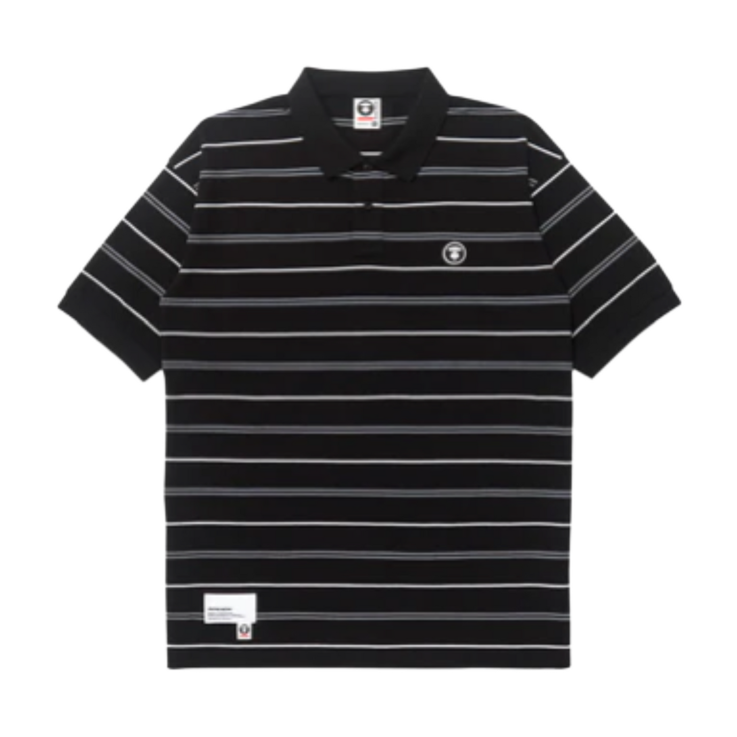 AAPE Striped Polo