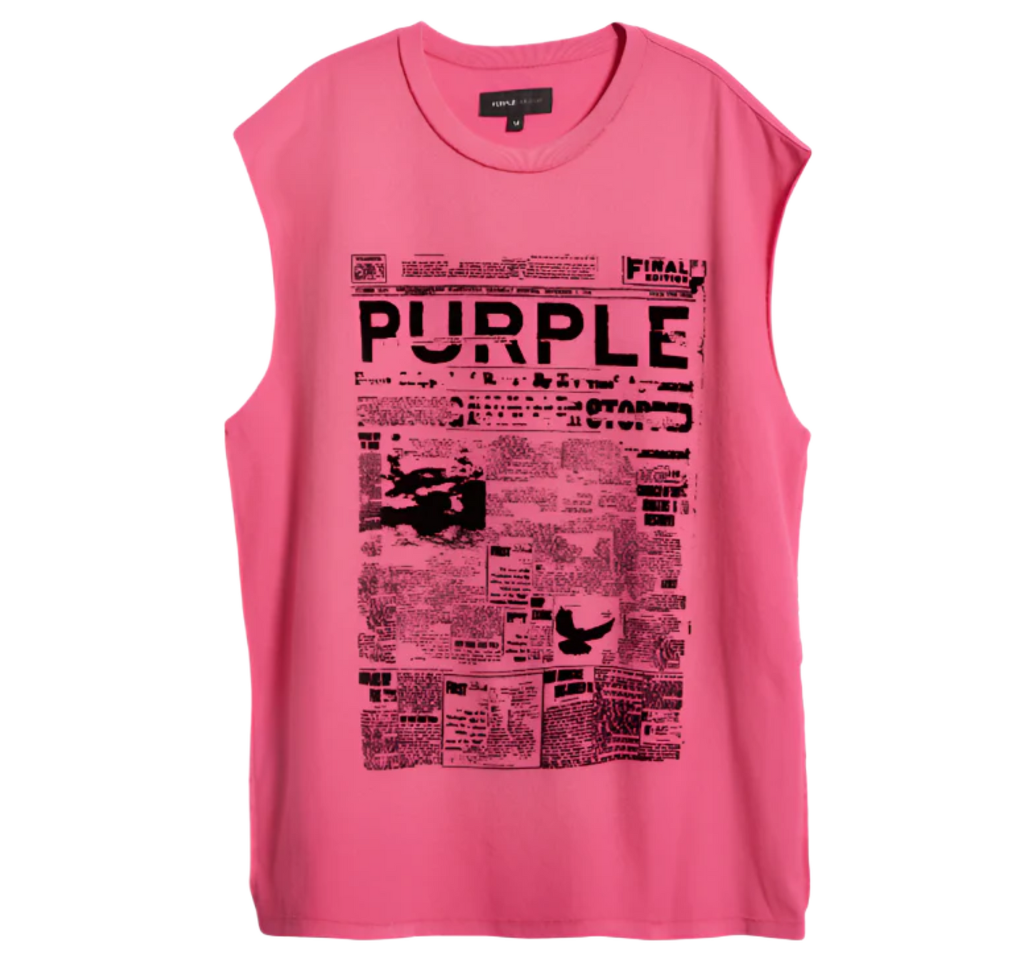 Purple Newsprint