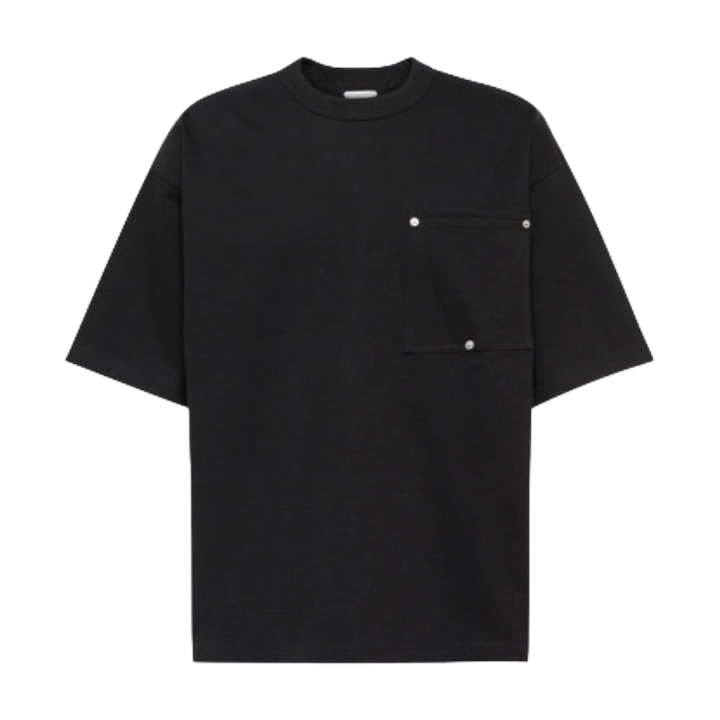 Black Oversized Pocket T