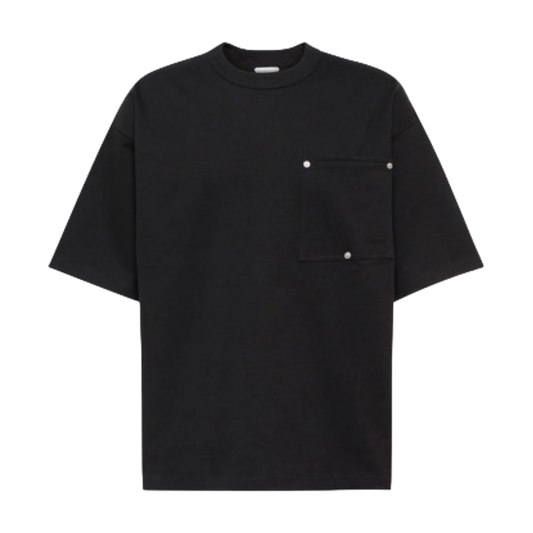 Black Oversized Pocket T