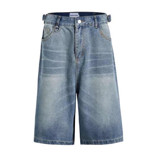 Vintage Blue Denim Jort