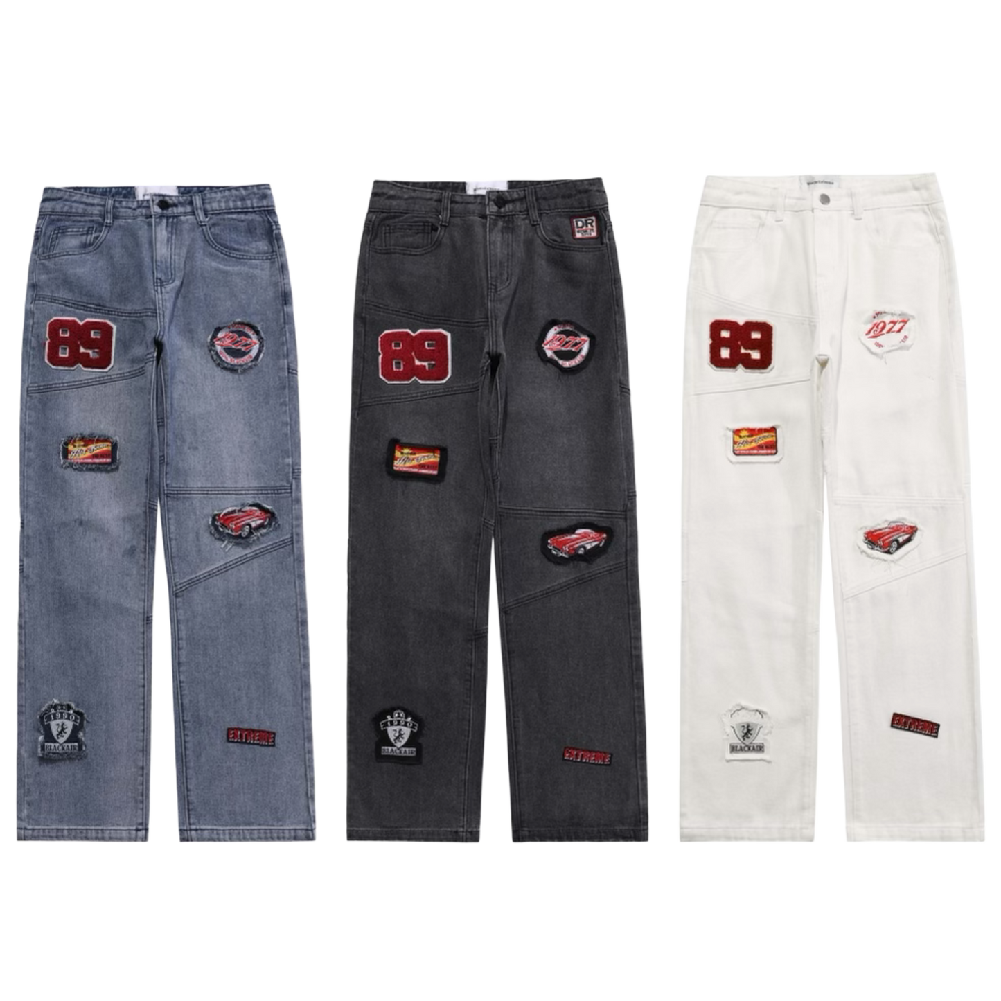 89 Patches Denims