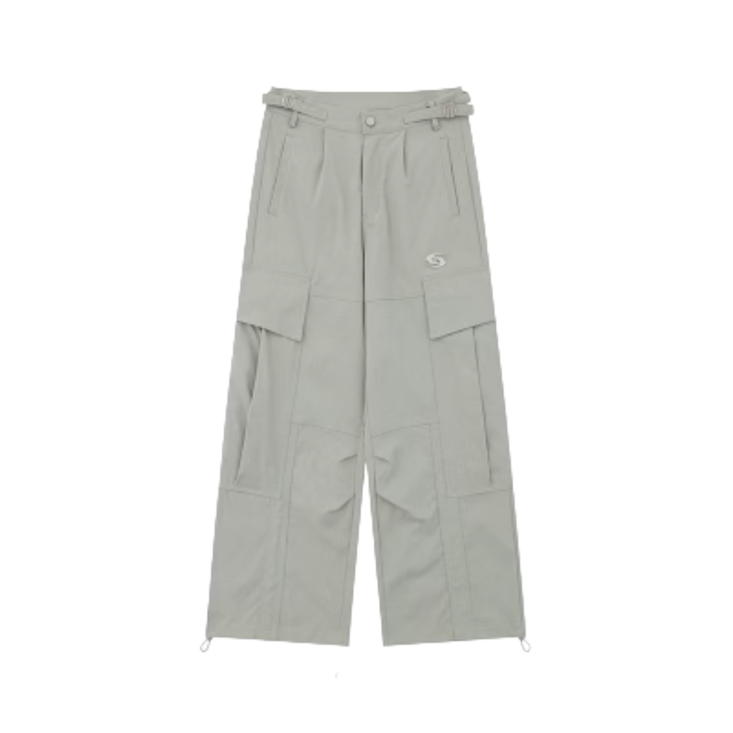 Grey Cargo Tech Pant