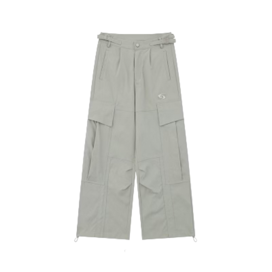 Grey Cargo Tech Pant