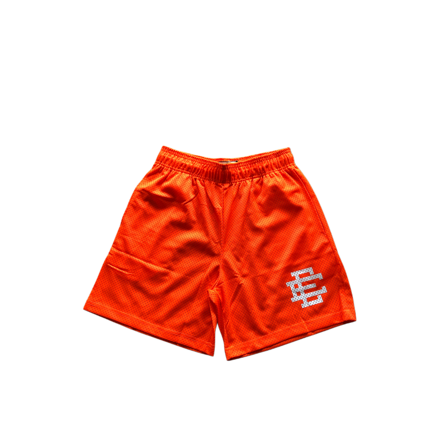 E.E Neon Orange Mesh Short