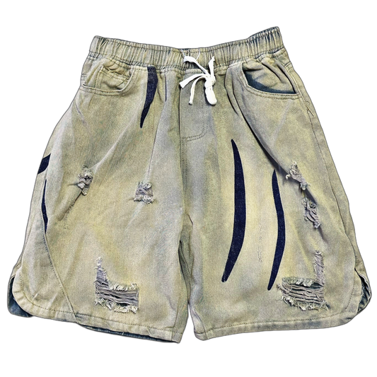 Claw Distressed Jorts