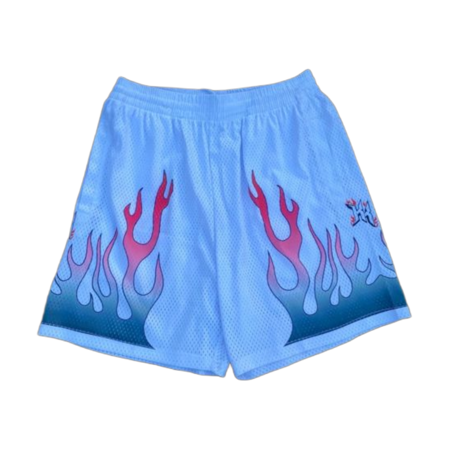 KK Flaming Logo Mesh Short