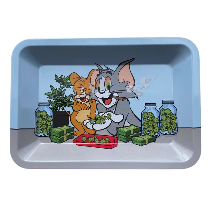 Tom & Jerry Smoking Rolling Tray